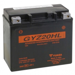 Yuasa Batterie Haute Performance MF sans entretien GYZ20HL