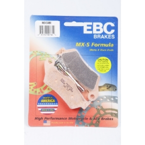 EBC Plaquette de course « MXS » pour Moto-X