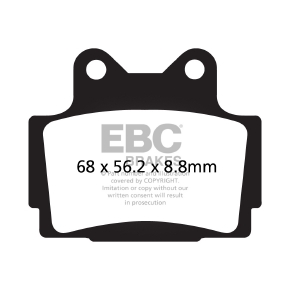 EBC Plaquette de frein V-Pad
