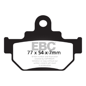 EBC Plaquette de frein V-Pad