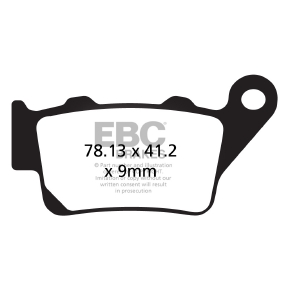EBC Plaquette de frein V-Pad