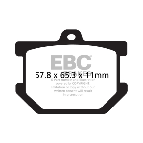 EBC Plaquette de frein V-Pad