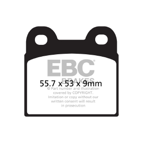 EBC Plaquette de frein V-Pad