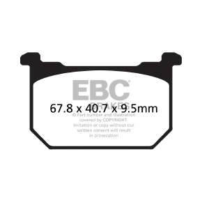EBC Plaquette de frein V-Pad