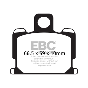 EBC Plaquette de frein de route V-Pad semi-métallique