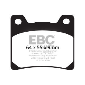EBC Plaquette de frein V-Pad